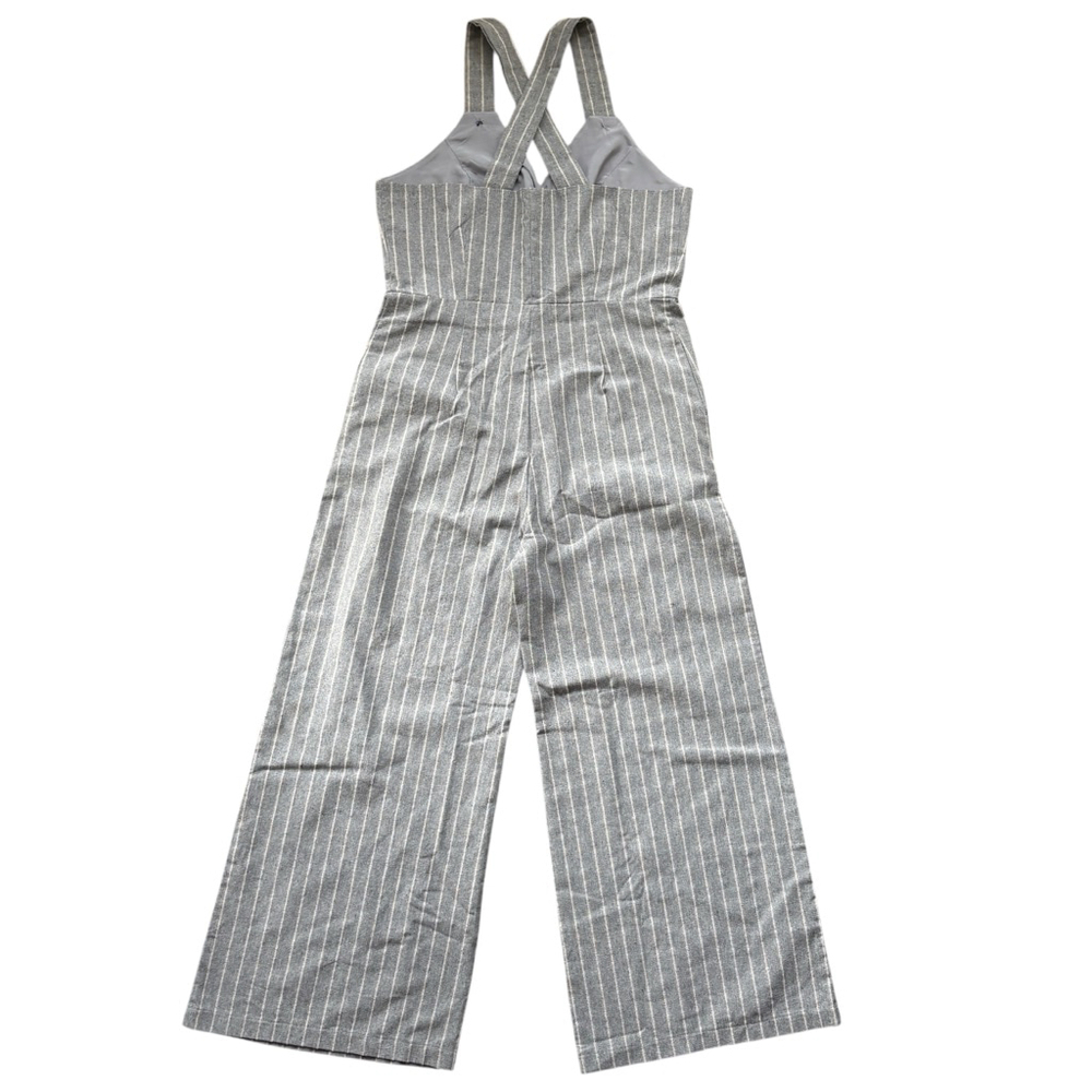 Laffaire Linen Overall Jumpsuit Size Large - Picture 6 of 11